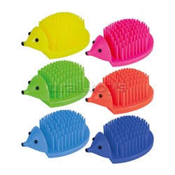 Подставка для пишущих принадлежностей и бумаг, в форме ежика, размер 13,5x8x6 см, ассорти