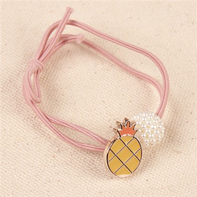 Резинка для волос / YIW-88 /уп 100/ (Бежевый)