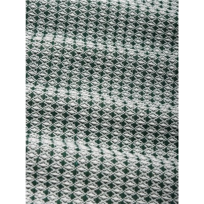 Плед «Этель. Вафля», 130×180 см, 80% хлопок, 20% п/э, зелёный