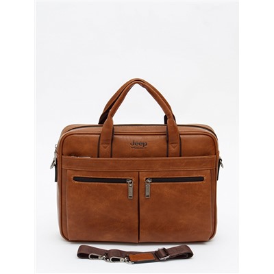 Портфель 1795-01 brown Jeep