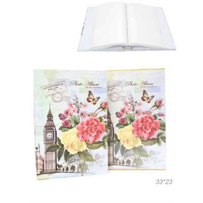 Фотоальбом 300 фото 10х15 Города / 9318 /уп 18/ микс (Лондон)