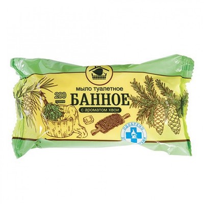 МЫЛО Краснодар 200гр Банное с ароматом хвои /40