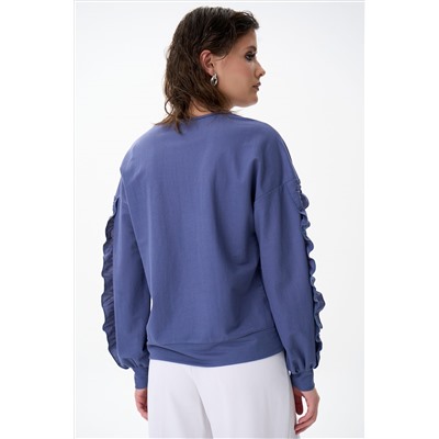 Свитшот Ния (фиалковый)