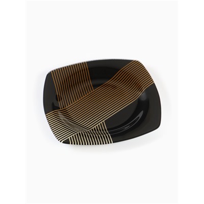 Тарелка квадратная «Геометрия», 20 см