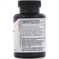 Dragon Herbs, Pearl Shen, 500 мг, 100 растительных капсул