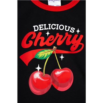 Фуфайка трикотажная для девочек (футболка) PLAYTODAY, 1242817