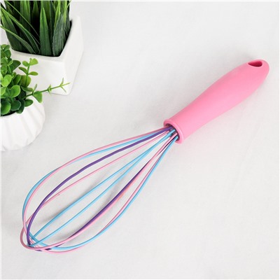 Венчик 30 см силиконовый,ручка пластик / BG-551 /уп 240/ 0,065/ 30х13х7