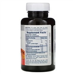 American Health, жевательный оригинальный фермент папайи, 250 жевательных таблеток