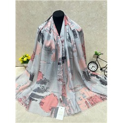 Легкий платок на голову и шею, мультицвет