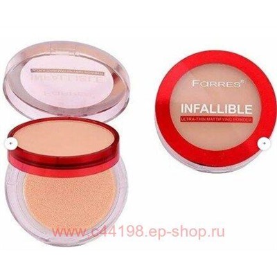 Farres Пудра Infallible тон 04 песочный 3027