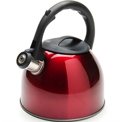 3077 Чайник мет.MB цв.(3л) со свист. пласт/р (х12)