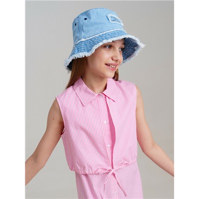 Панама текстильная для девочек