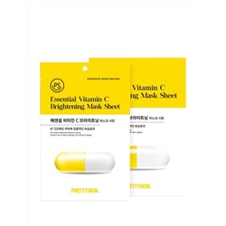 PRETTY SKIN - МАСКА ТКАНЕВАЯ С ВИТАМИНОМ C ESSENTIAL VITAMIN C MASK SHEET, 25 МЛ