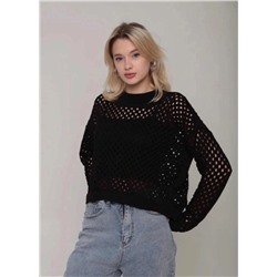 Лонгслив-сетка