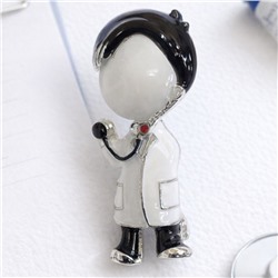 Брошь доктор, арт.007.315