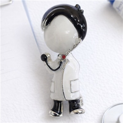 Брошь доктор, арт.007.315