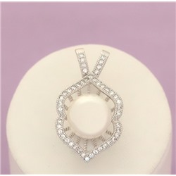 Кулон родий Н01-13389р