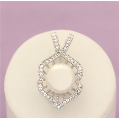 Кулон родий Н01-13389р