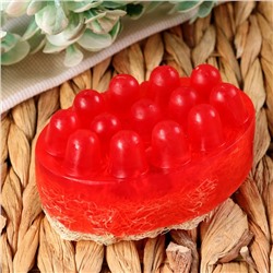 Мыло массажное с люффой «Вишневый штрудель» 100 г «Добропаровъ»