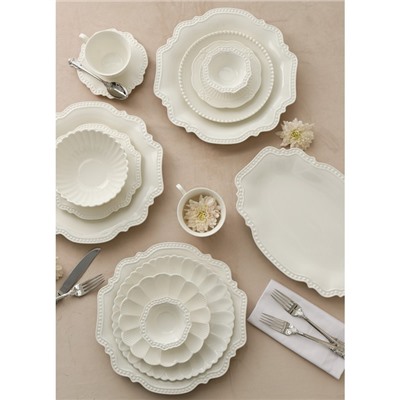 Блюдце фарфоровое Magistro «Сюита», d=15.6 см, цвет белый