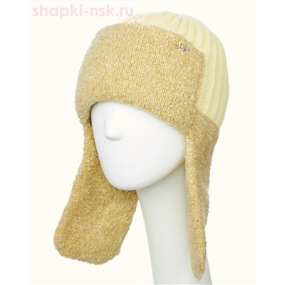 0314BD Милена Ушанка для девочки флис (50-52)