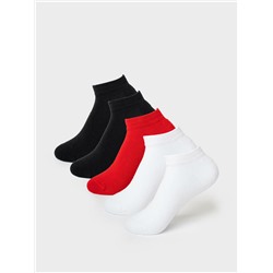 Носки трикотажные для девочек, 5 пар в комплекте