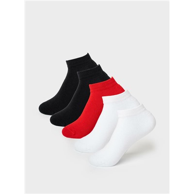 Носки трикотажные для девочек, 5 пар в комплекте