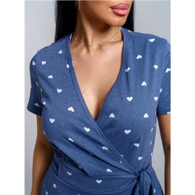 Халат Рози (джинс)