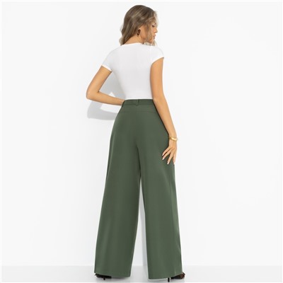 Брюки , в которых удобно весь день, Легкой походкой (хаки)