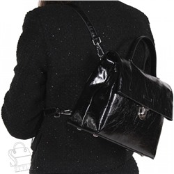 Рюкзак женский кожаный 807VG black Vitelli Grassi