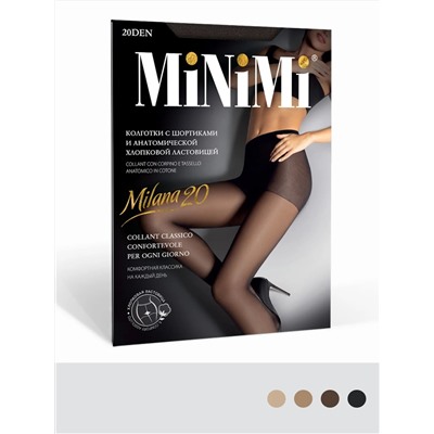 Minimi Колготки MILANA 20 (шортики)