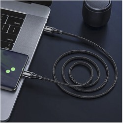 Кабель Type-C - Type-C Hoco X50 Excellent 100W 100см 5A  (black)