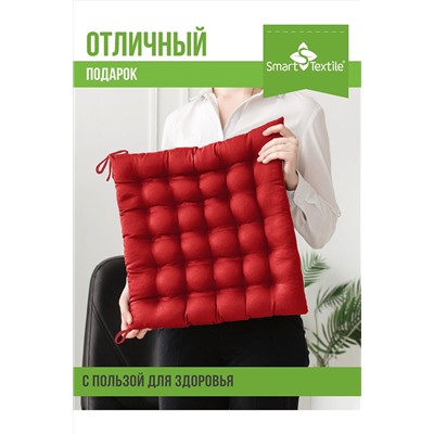Подушка для мебели Уют с завязками, р. 40х40см НАТАЛИ, 980404