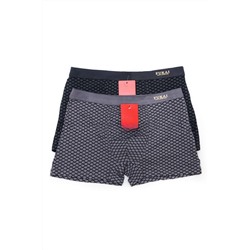 F-1513 (2 шт) (Трусы мужские шорты 2 шт., Fukai )