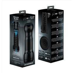 Ченый мастурбатор с интерактивная насадкой PowerBlow   Feel Pocket Stroker