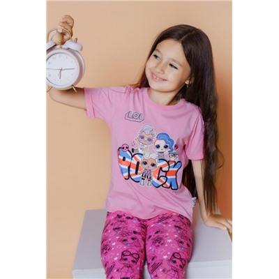 Футболка 22714 детская LOL Surprise (Розовый)
