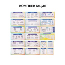 Набор первоклассника, 70 предметов, Calligrata «Универсальный», с пособиями, в папке