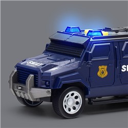 Машина "Спецагент" 1:32 (свет, звук) в коробке