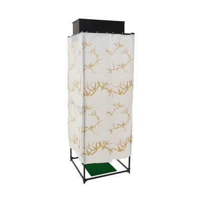 Душевая кабина «ТермМикс», с ЭВН, 1250 Вт, 53 л, 75.5×75.5×240 см, чёрная