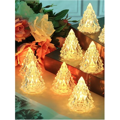 Ёлочка декоративная хрусталик 6см