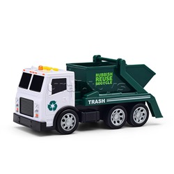 Машина "Мусоровоз" с ковшом, 1:32 (свет, звук) в коробке