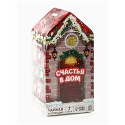 Чай новогодний подарочный «Пусть новый год будет роскошным» 28 шт.×1.8 г