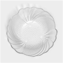 Салатник Paşabahçe Papillon, 1.5 л, d=23 см, стекло, прозрачный