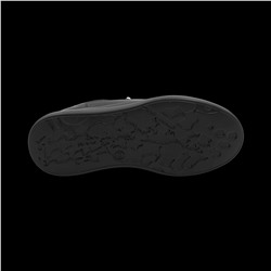 Кроссовки из натуральной кожи MS-S157-1 черные