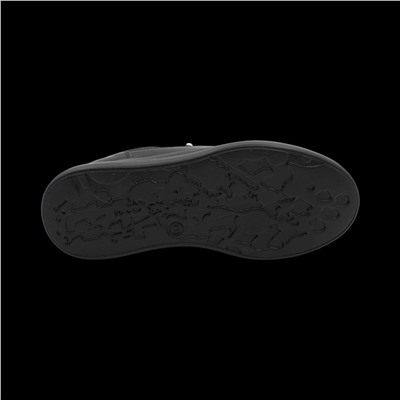 Кроссовки из натуральной кожи MS-S157-1 черные