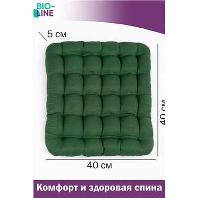 Подушка для мебели Bio-Line с гречневой лузгой PSG25 НАТАЛИ, 879651