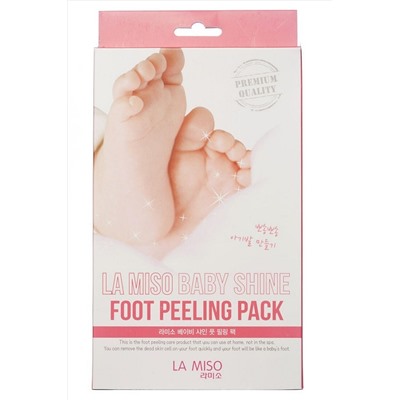 La Miso Пилинг-носочки / Baby Shine, 1 пара KRISTALLER, 1229052