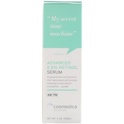 Cosmedica Skincare, Улучшенная сыворотка с 2,5% ретинолом, 30 мл (1 унция)