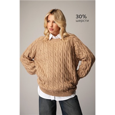 Женский свитер оверсайз Happyfox