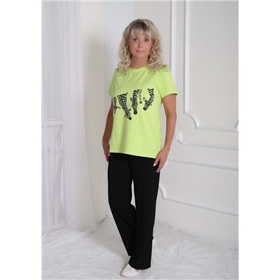Футболка "Энни" (Салатовый)